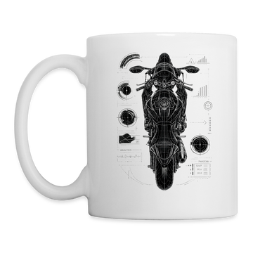Suzuki GSX-R 600 [Cup White] - Top-Down Tech - Yksipuolinen