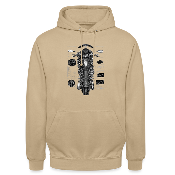 Suzuki gsf 650 [Hoodie] - Top-Down Tech - Borstprint