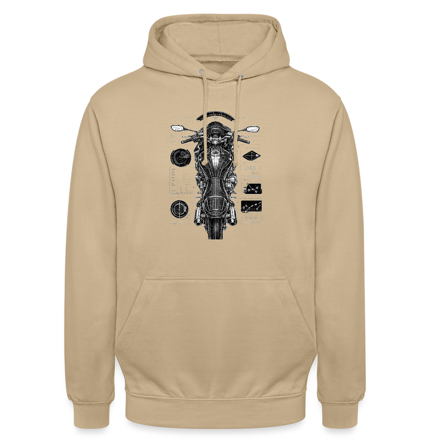 Suzuki gsf 650 [Hoodie] - Technologie descendante - Impression poitrine