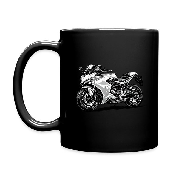 Ducati supersport [Tasse Schwarz] - Manga Neon City - Einseitig