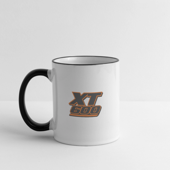 Dvoubarevný šálek - bílá/černá