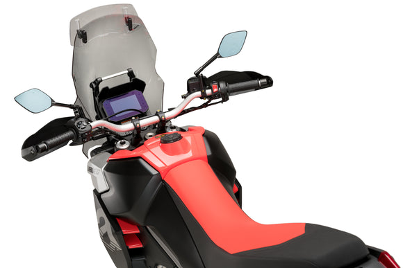 APRILIA TUAREG 660 RALLY [2025] – touring screen with spoiler screen – transparent