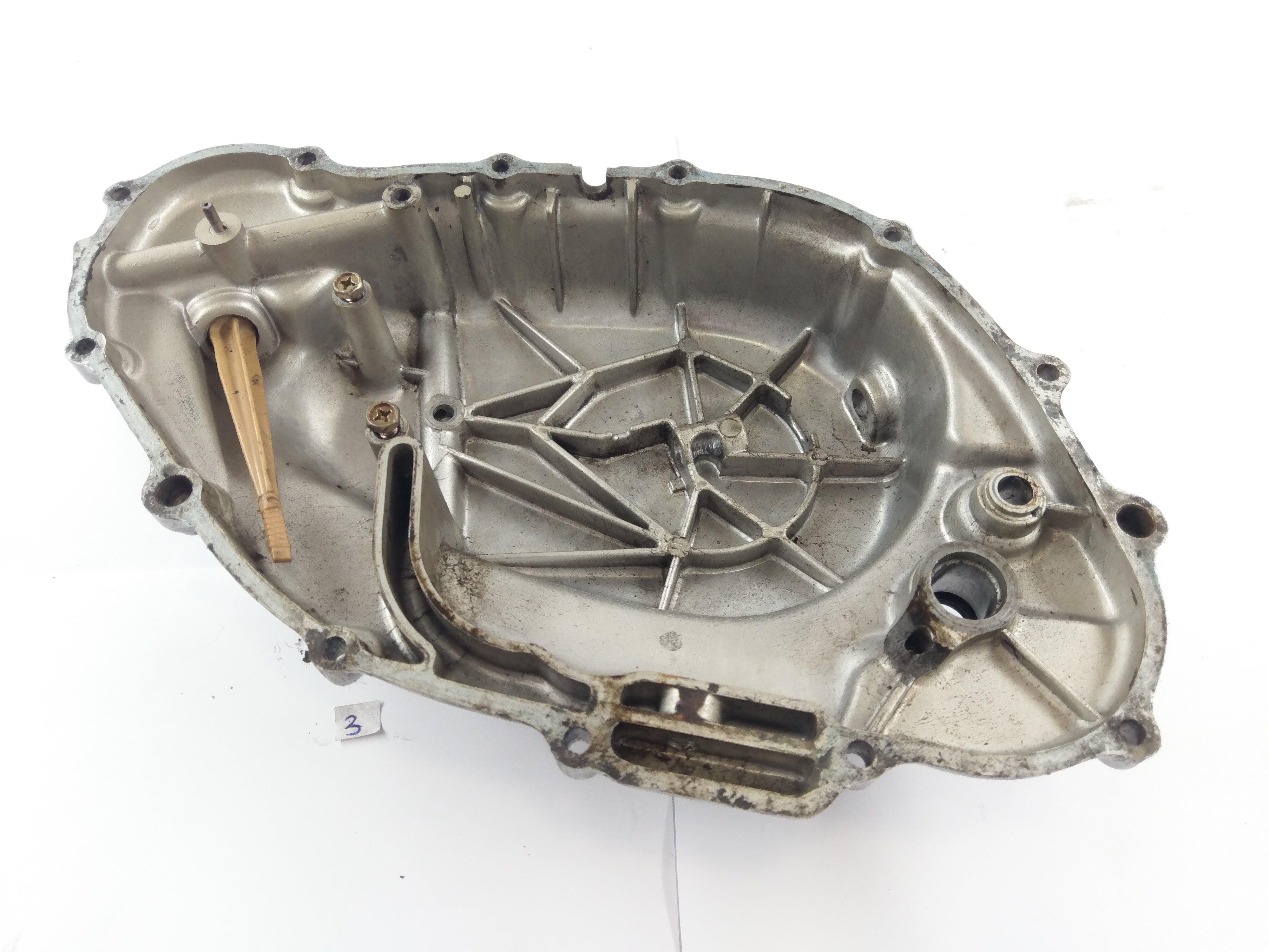 Honda XL 500 S PD01 [1982] - Engine cover clutch cover silver