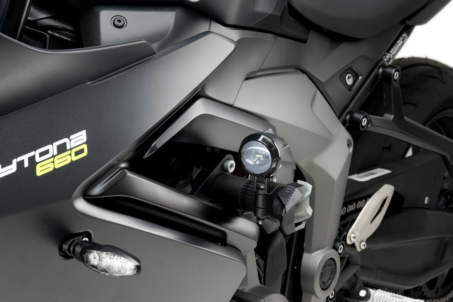 TRIUMPH DAYTONA 660 [2025] – Krockskydd R19 – Svart