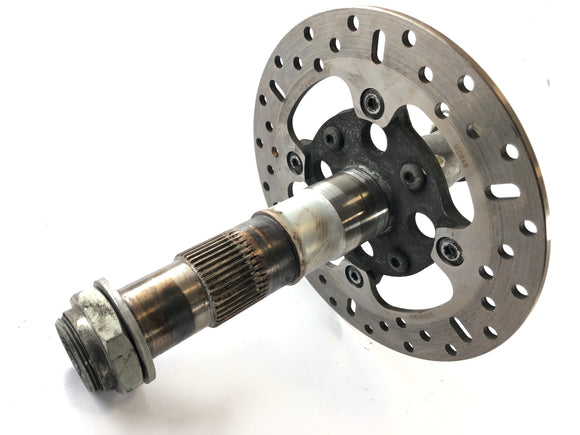 Triumph Speed ​​Triple 1050 515NJ [2006] - Eixo traseiro com um disco de freio