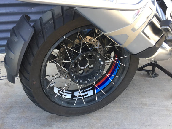 BMW R 1200 GS ADVENTURE [2018] – GS Sticker Bögen – Schwarz