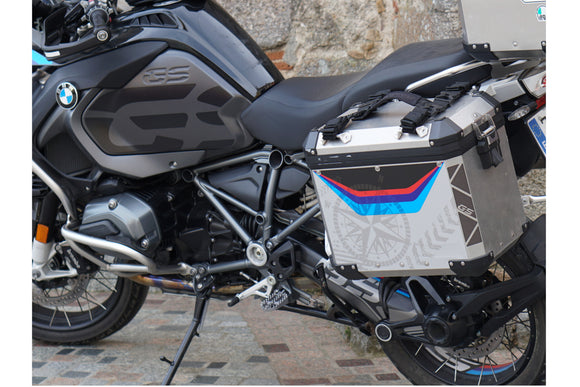 BMW R 1200 GS ADVENTURE [2018] – Stickerset für BMW – Schwarz