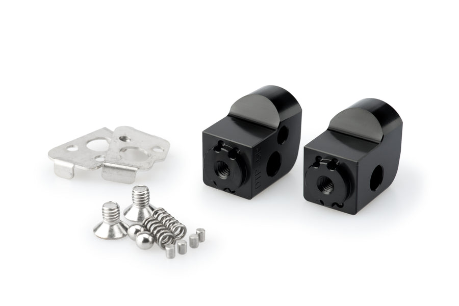 BMW F 800 GS [2021] – Adapter Beifahrer Fußrasten- Gummipad adjustierbar