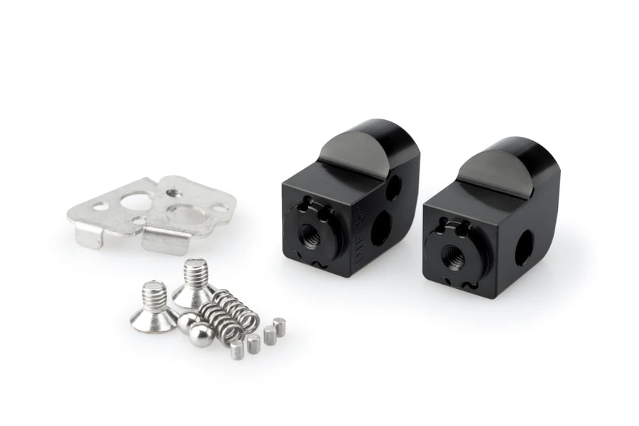 BMW F 800 GS [2021] – Adapter Beifahrer Fußrasten- Gummipad adjustierbar