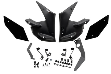 KAWASAKI Z900 [from 2017] - Downforce Naked Side Wings | Black | PUIG 20327N