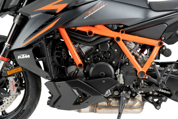 KTM 1390 SUPER DUKE R EVO [2025] — Передний спойлер — Матовый черный