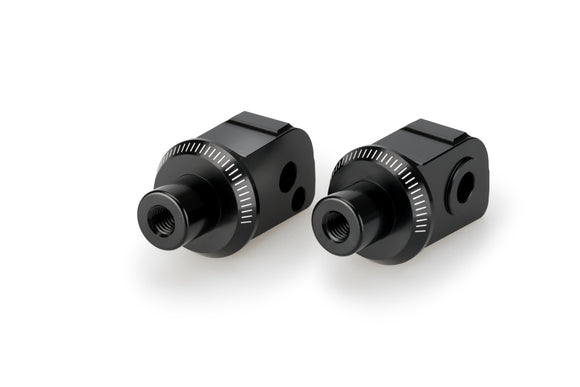 HONDA FORZA 750 [2025] – Almofada de borracha adaptadora do apoio para os pés do passageiro – preta