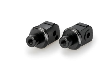 HONDA FORZA 750 [2025] – Almofada de borracha adaptadora do apoio para os pés do passageiro – preta - 0