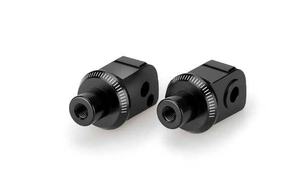 HONDA FORZA 750 [2025] – Almofada de borracha adaptadora do apoio para os pés do passageiro – preta