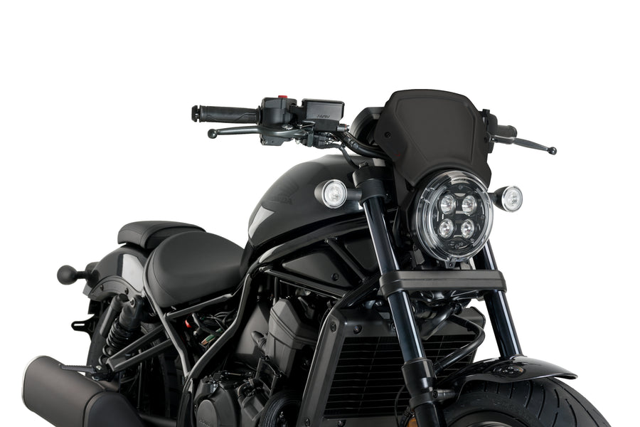 HONDA CMX 1100 REBEL DCT [2025] – frontalino in ALU – nero