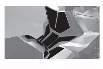 HONDA X-ADV [2024] – Protetor de tanque anti-arranhões – Preto