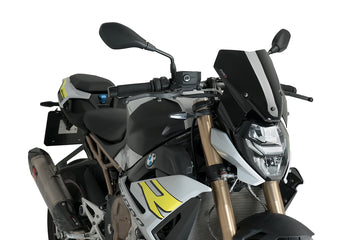 BMW M 1000 R [2024] - PUIG New Generation Sports Windscreen | Sort | PUIG 20886N