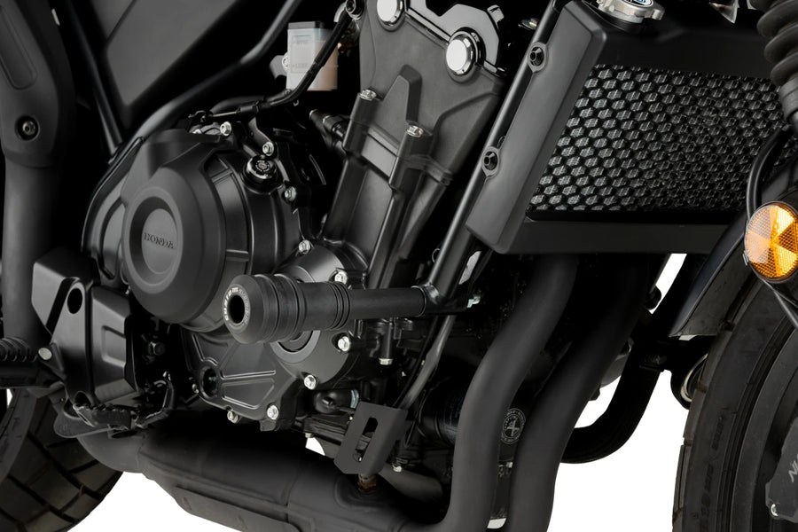 HONDA CMX 500 REBEL SE [2025] – Rahmen Sturzpads Vintage 2.0 – Schwarz