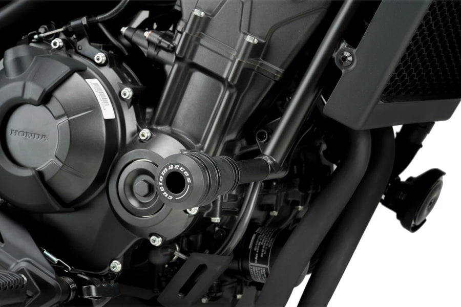 HONDA CMX 500 REBEL SE [2025] – Rahmen Sturzpads Vintage 2.0 – Schwarz