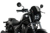 HONDA CMX 500 REBEL SE [2024] - Tapa faros PUIG Anarquía | Negro | PUIG 21088N