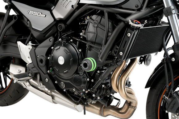 KAWASAKI Z 650 RS [2025] – フレーム クラッシュ パッド ヴィンテージ 2.0 – ブラック
