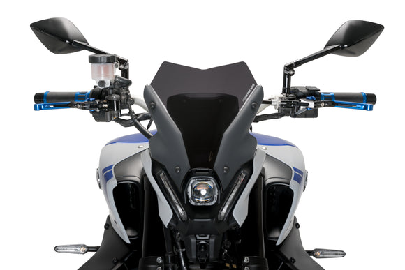 KTM 890 DUKE R [2025] – Ryggespeil Top-Tech I – Anodisert aluminium