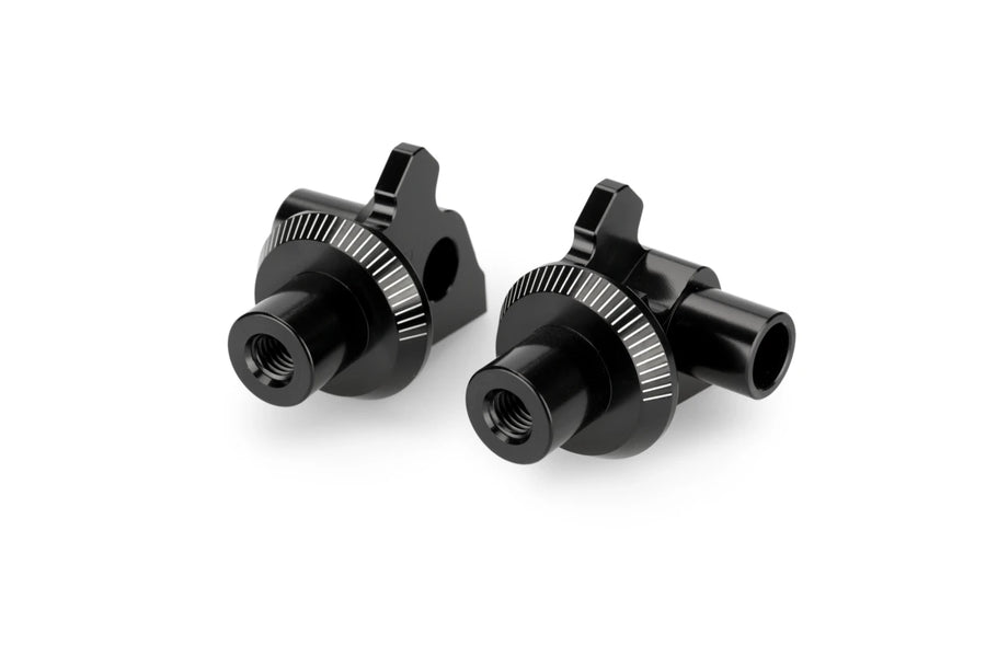 APRILIA TUAREG 660 [2025] – Adapter Fußrasten- Gummipad "Rider" – Schwarz