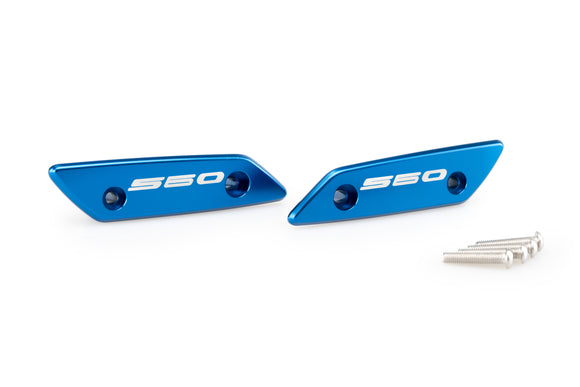 YAMAHA T-MAX 560 TECH MAX [2024] – Capas de espelho retrovisor – Preto