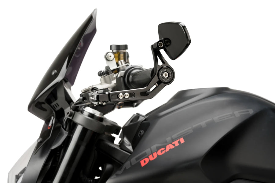 KTM 890 DUKE R [2025] – Proteção da alavanca da embreagem e freio com espelho retrovisor Pro