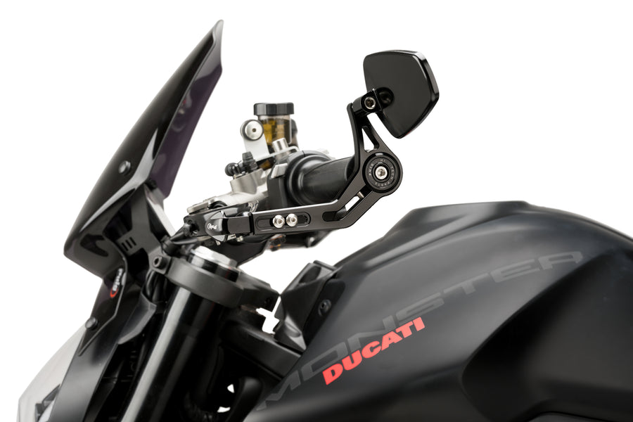 KTM 890 DUKE R [2025] – Proteção da alavanca da embreagem e freio com espelho retrovisor Pro