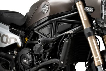 BENELLI LEONCINO 800 TRAIL [2025] – Rahmen Sturzpads Vintage 2.0 – Schwarz - 0