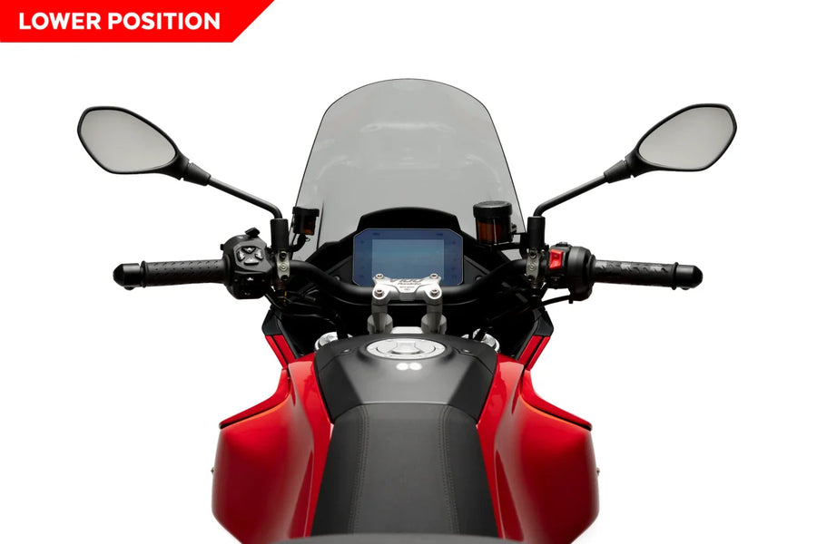 MOTO GUZZI V 100 MANDELLO S [2025] – Tourenscheibe – Stark getönt
