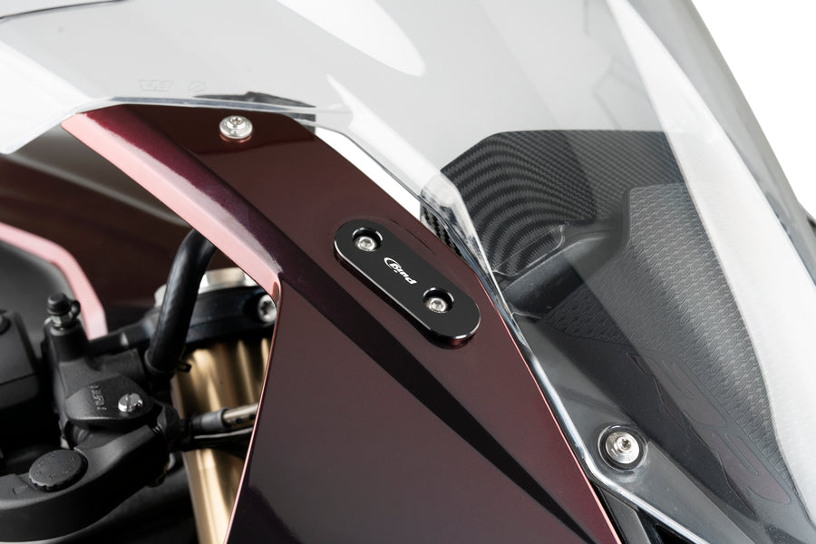 BMW S 1000 RR [2025] – Cubiertas de espejos retrovisores – Negro
