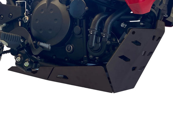 KAWASAKI KLR 650 [2025] – Motorskydd – Svart