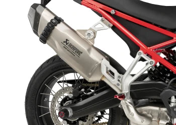 BMW F 900 GS [2025] — Переходная резиновая накладка подножки «Rider» — чёрный - 0