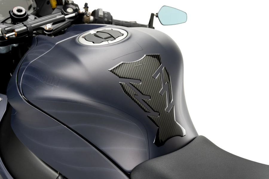 KTM RC 390 [2025] – Utmaningstankskydd – kolfiberlook