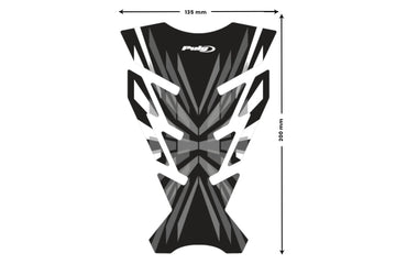 KTM RC 390 [2025] – チャレンジ タンク ガード – グレー - 0