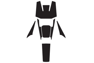 HONDA ADV 350 [2024] – スクラッチ セイバー タンク プロテクター – ブラック