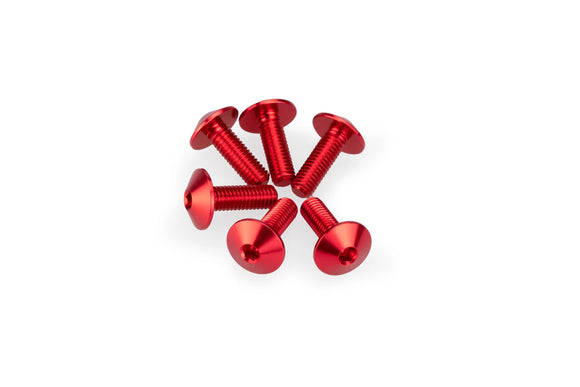 KTM RC 390 [2025] – Sada šroubů pro eloxovaný kotouč – Stříbrná