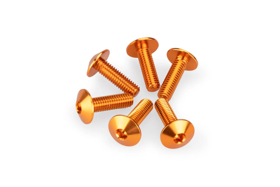 KTM RC 390 [2025] – Sada šroubů pro eloxovaný kotouč – Stříbrná