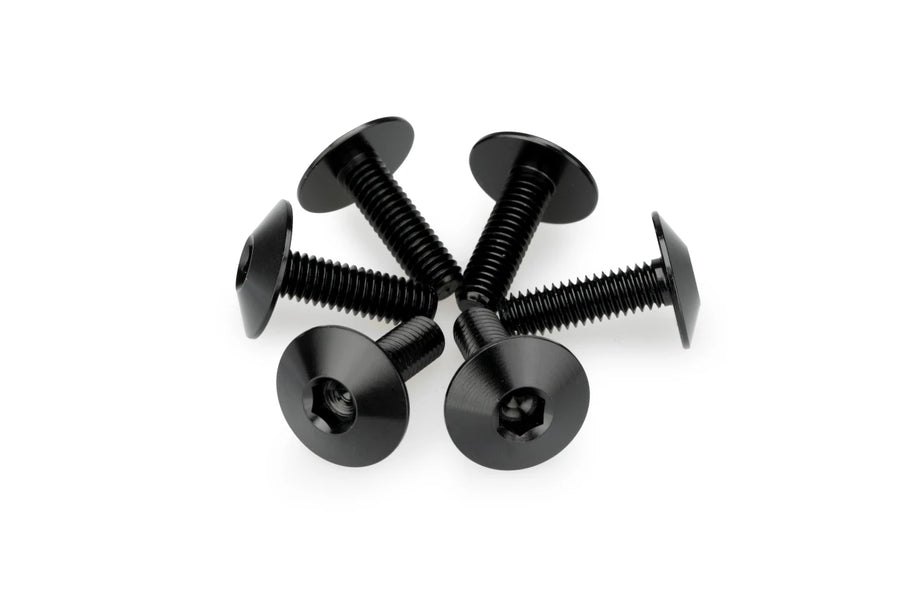 KTM RC 390 [2025] – Sada šroubů pro eloxovaný kotouč – Stříbrná