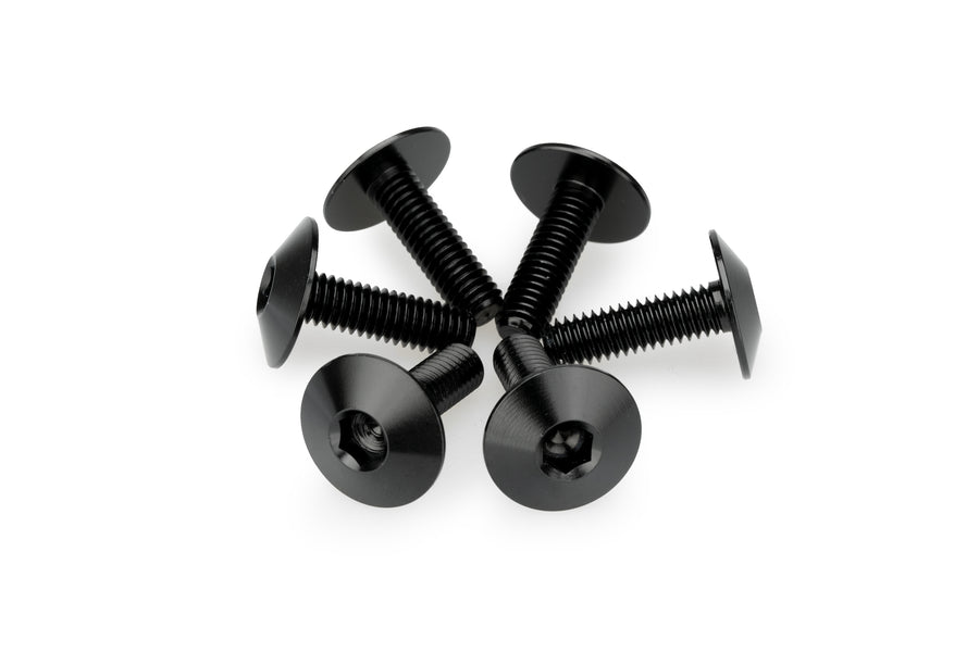 KTM RC 390 [2025] – Sada šroubů pro eloxovaný kotouč – Stříbrná