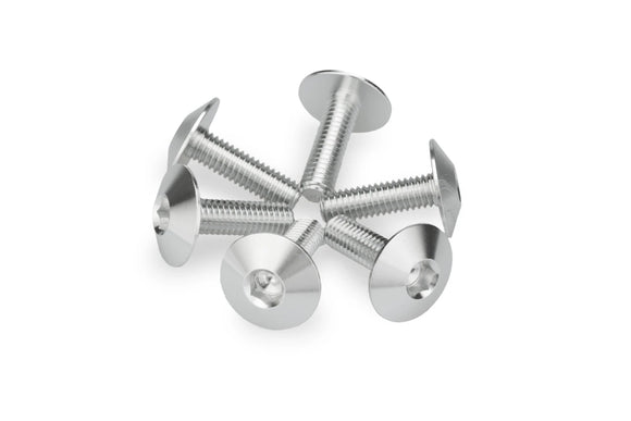 KTM RC 390 [2025] – Sada šroubů pro eloxovaný kotouč – Stříbrná