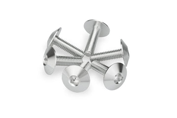 KTM RC 390 [2025] – Sada šroubů pro eloxovaný kotouč – Stříbrná