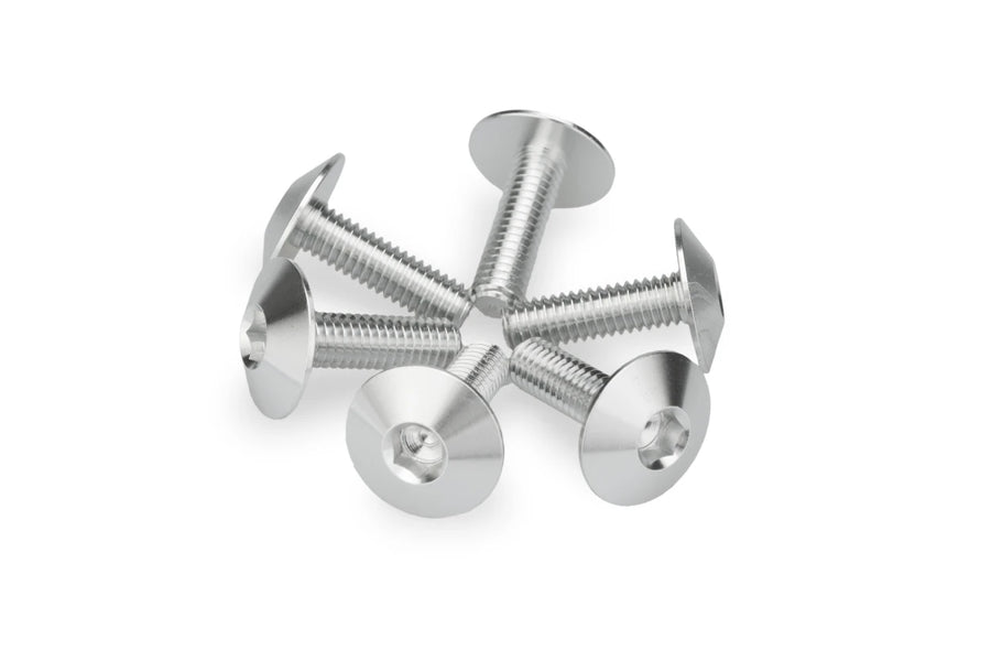 KTM RC 390 [2025] – Sada šroubů pro eloxovaný kotouč – Stříbrná