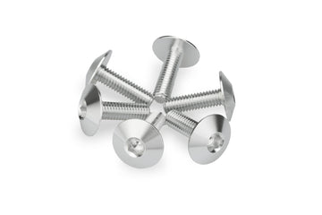 KTM RC 390 [2025] – Sada šroubů pro eloxovaný kotouč – Stříbrná - 0