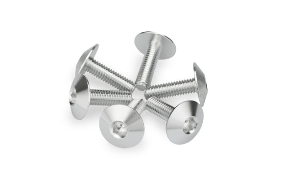 KTM RC 390 [2025] – Zestaw śrub do tarczy anodowanej – Srebrny