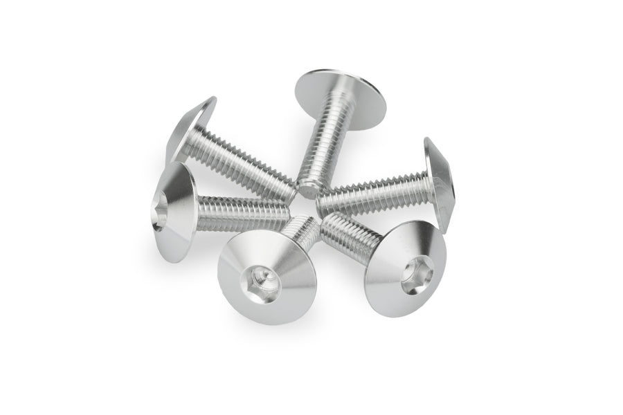 KTM RC 390 [2025] – Geanodiseerde schijfboutenset – Zilver