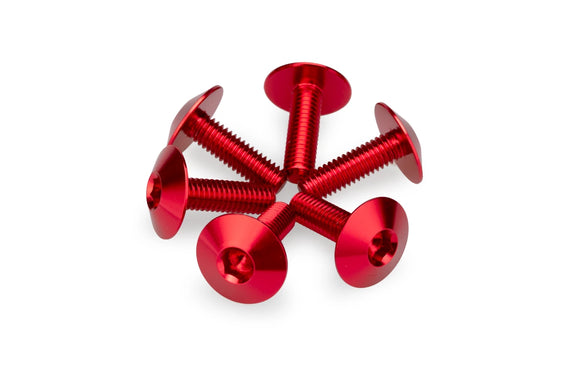 KTM RC 390 [2025] – Sada šroubů pro eloxovaný kotouč – Stříbrná