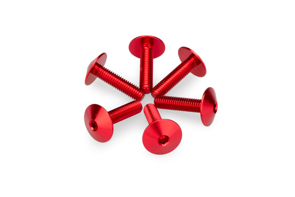 KTM RC 390 [2025] – Sada šroubů pro eloxovaný kotouč – Stříbrná